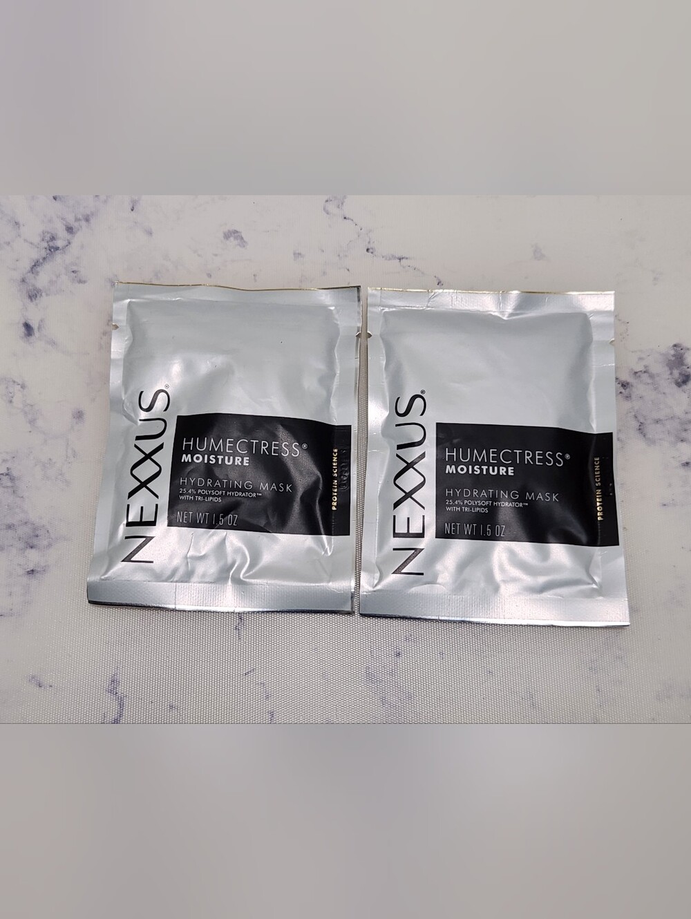 2 Nexxus Humectress Moisture Hydrating Mask 1.5 oz